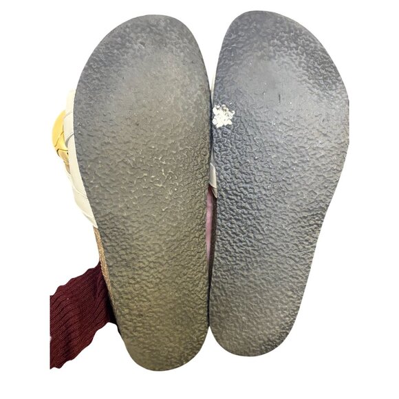 JW Anderson Cream & Gold Chain Slides 5.5 - Picture 8 of 11